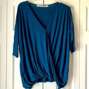 Michael Stars Womens top 3/4 sleeve